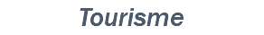 Tourisme